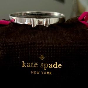 Kate Spade silver bangle bracelet